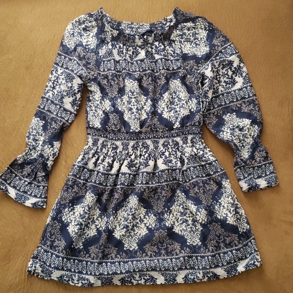 🃏🃏 Childrens Place Girls Long sleeve Dress M 7-8